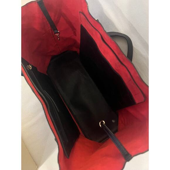 Diane von Furstenberg Voyage Ready To Go Large Croc Embossed Leather Tote - Picture 10 of 10